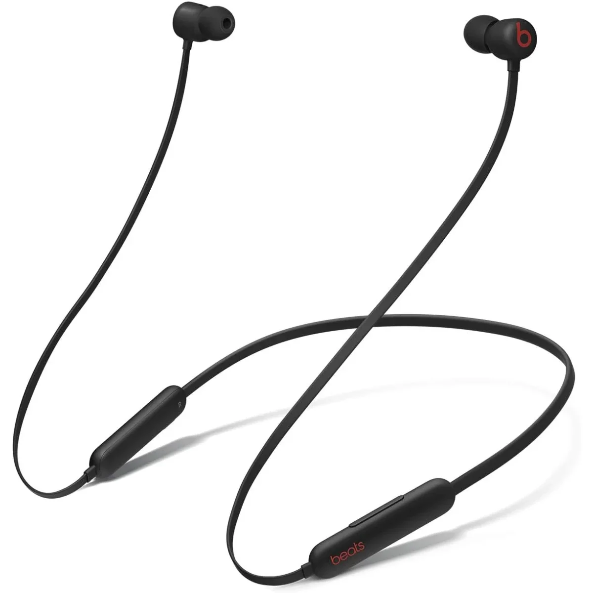 Beats Flex Wireless Earphones with Apple W1 Chip, Class 1 Bluetooth, 12-Hour Battery Life - Black