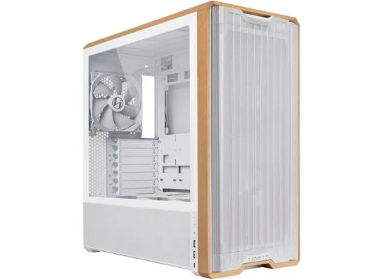 هيكل ألعاب LIAN LI LANCOOL 217 (217W) ميد تاور ATX شبكي ARGB أبيض مع Type-C - Image 4
