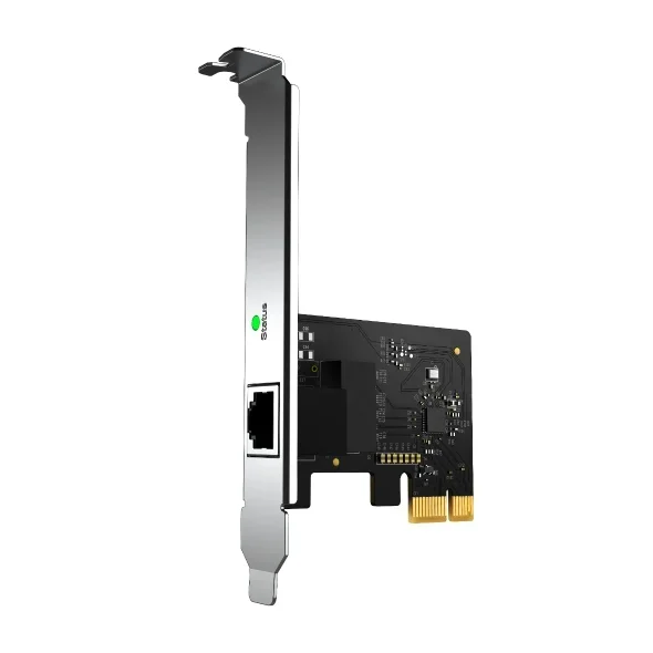 كرت شبكة MERCUSYS MA210E جيجابت PCIe مع قاعدة منخفضة الارتفاع وإيثرنت موفر للطاقة - Thumbnail 2