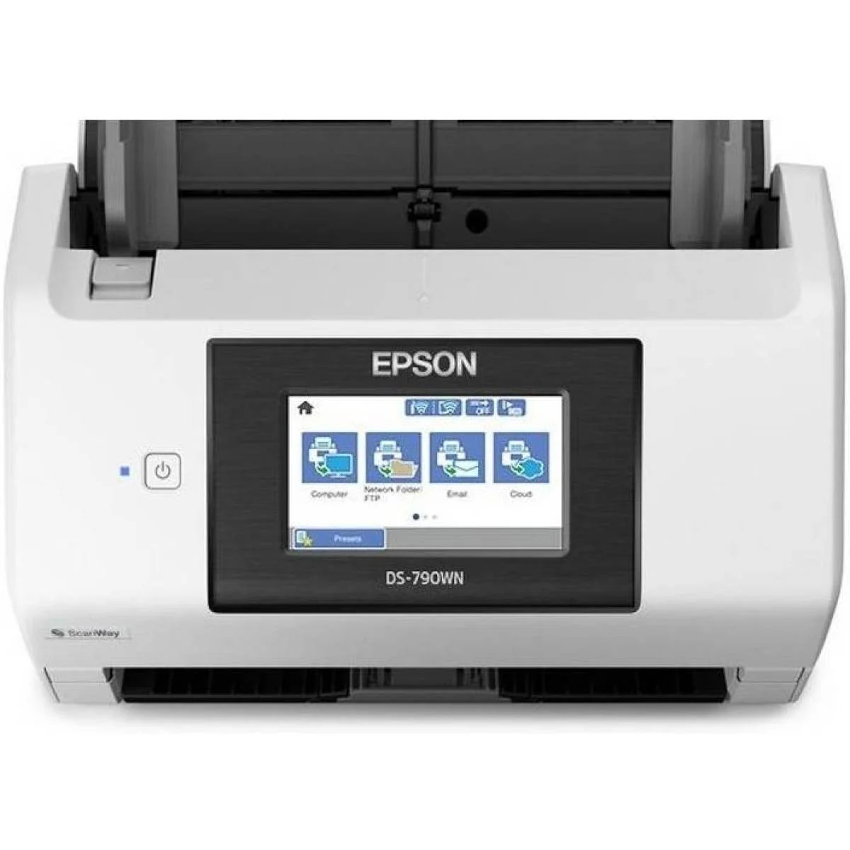 ماسح مستندات شبكي EPSON WorkForce DS-790WN بسرعة 45 PPM أحادي و90 IPM مزدوج و600 DPI - Thumbnail 3