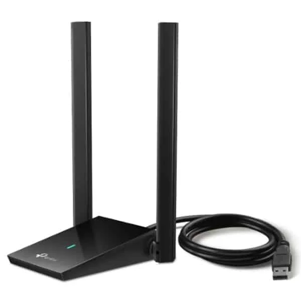 لاقط الواي فاي USB لاسلكي عالي الحساسية TP-LINK Archer TX20U Plus AX1800 ثنائي الهوائيات - Thumbnail 2