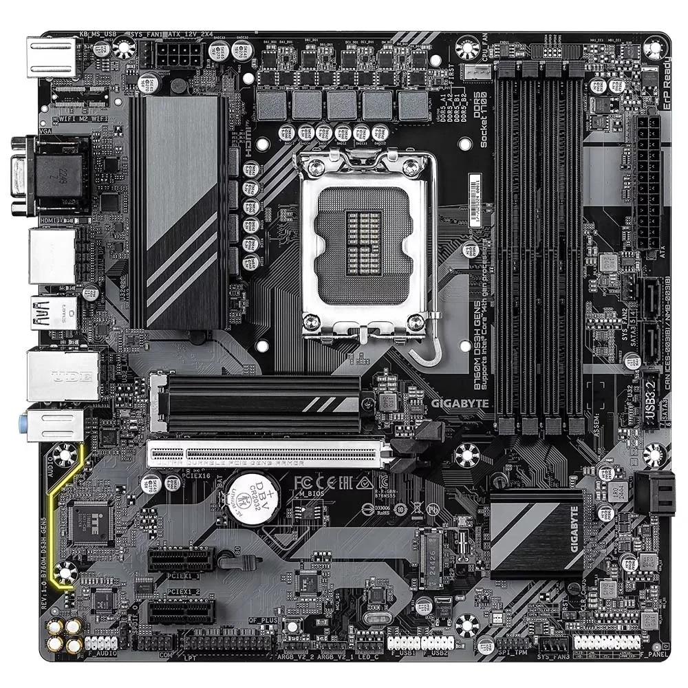 GIGABYTE B760 DDR5 Micro ATX Motherboard B760M DS3H GEN5 - Image 4