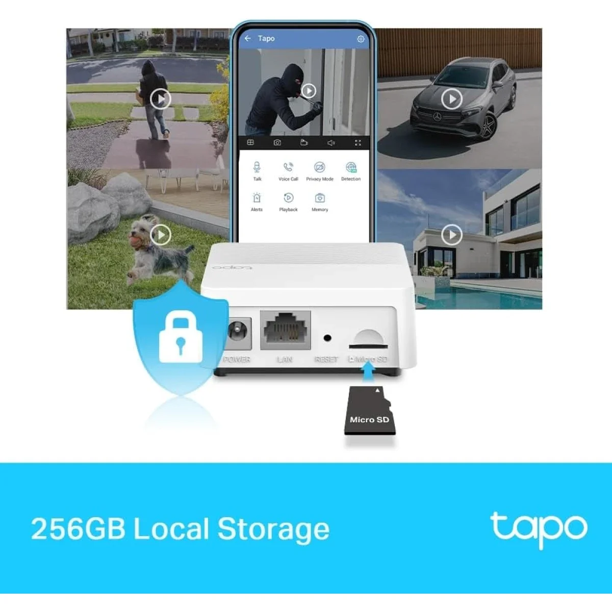 موزع ذكي TP-LINK Tapo H200 لإنترنت الأشياء يدعم 64 مستشعرًا ومفتاحًا + 4 كاميرات أو أجراس باب تعمل بالبطارية - Thumbnail 8