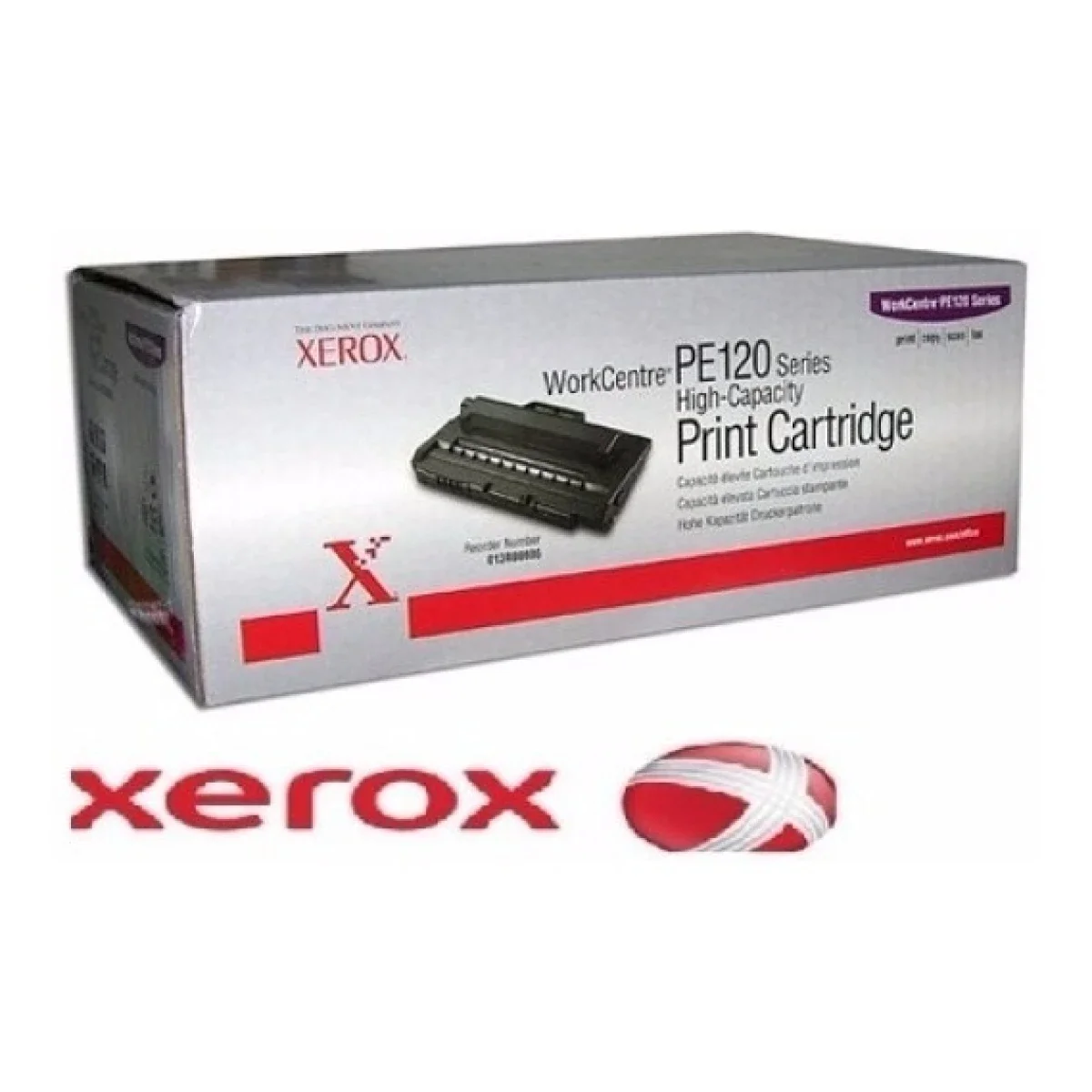 تونر Xerox PE120 13R00606 أسود أصلي عالي السعة
