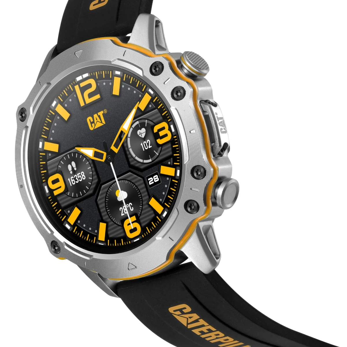 CAT E1.140.21.100 Smartwatch with 1.52-inch AMOLED Display, Bluetooth Calls and IP68 - Image 2