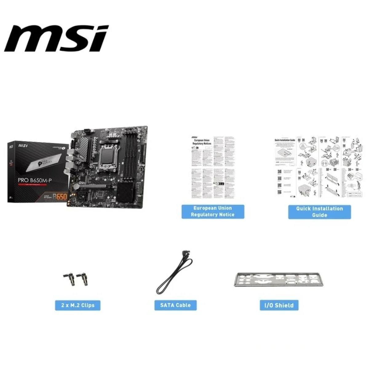 MSI PRO B650M-P AM5 B650 Micro-ATX DDR5 Motherboard - Image 4