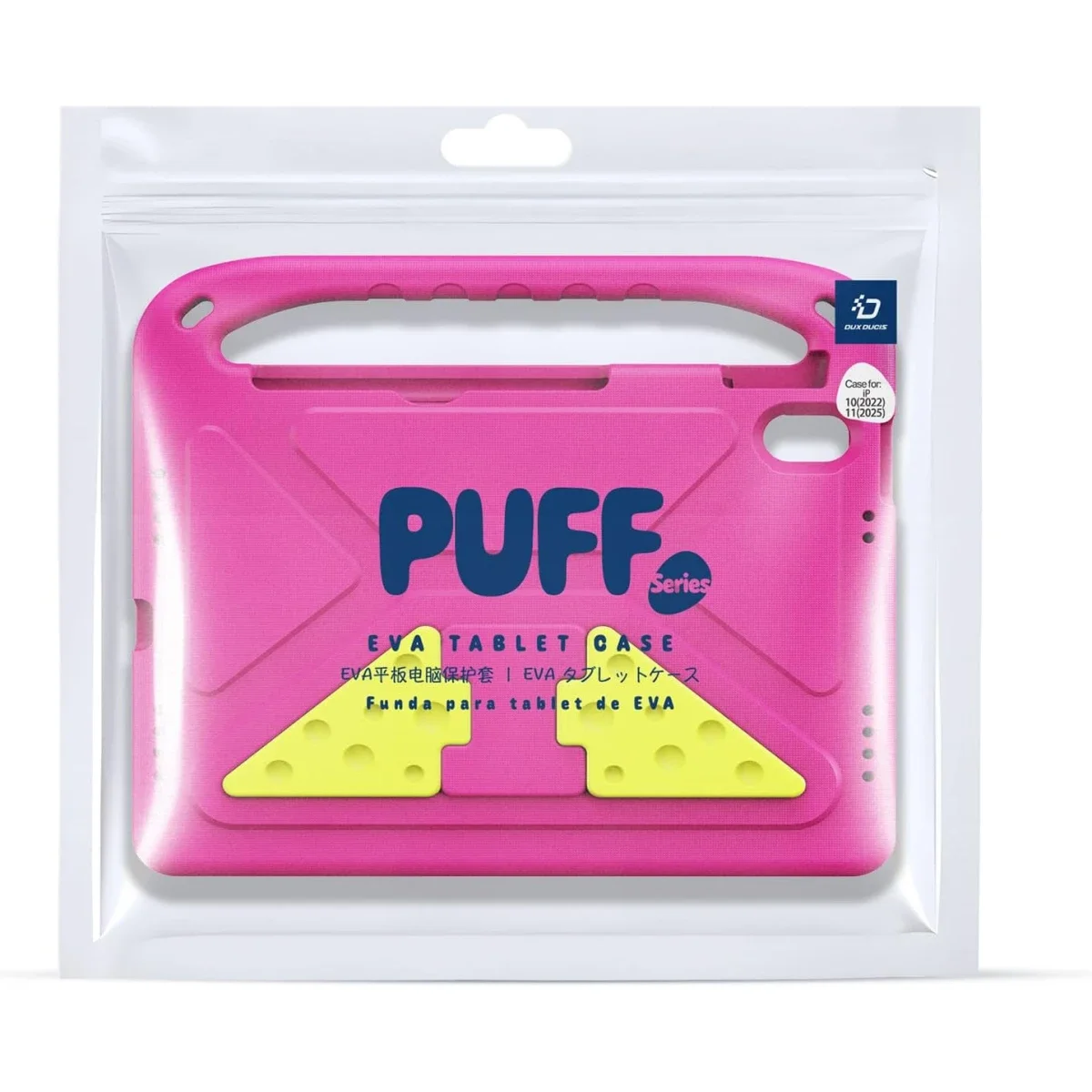 DUX DUCIS Puff Series Kids Case for Apple iPad 10 (2022) / iPad 11 (2025) - Pink - Image 8