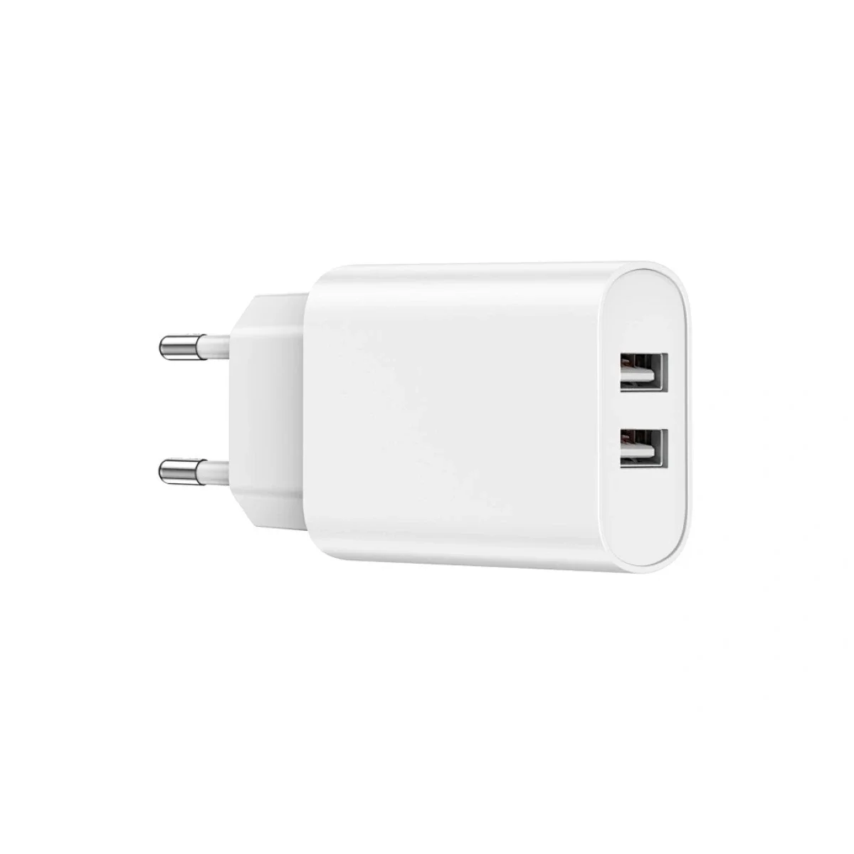 WIWU Wi-U003 Quick Series Dual USB Charger with 3-in-1 Cable, White - Thumbnail 3