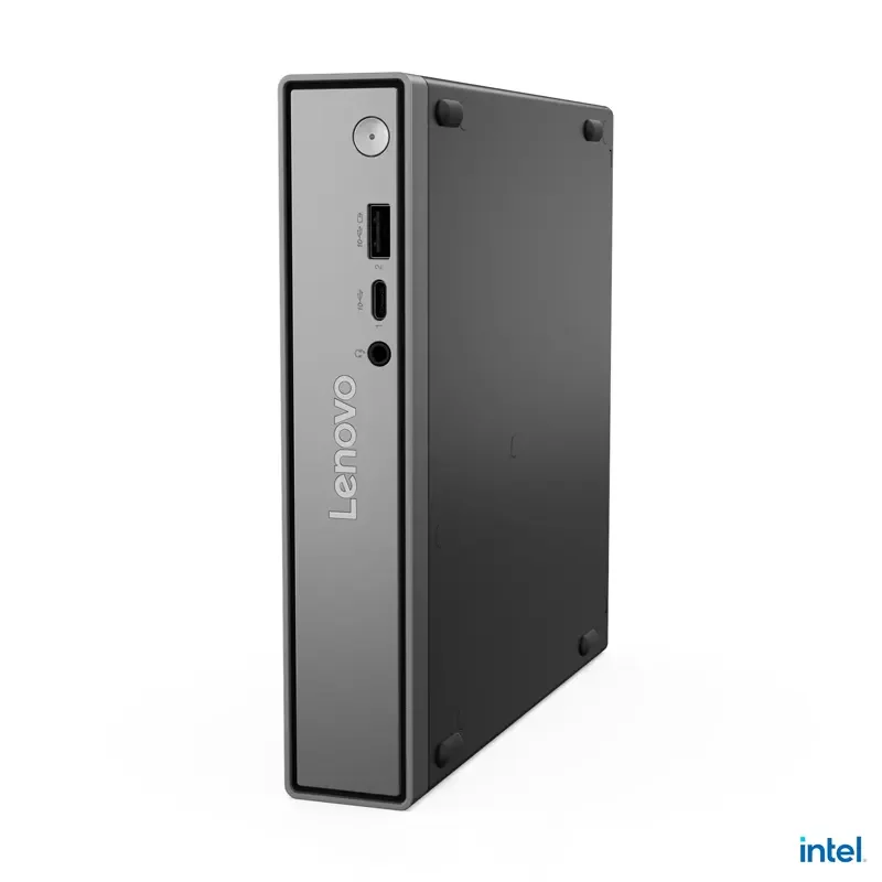 كمبيوتر مكتبي صغير Lenovo ThinkCentre neo 50q Gen 6 بمعالج Core Ultra 5 226V ورام 16GB DDR5 و512GB NVMe SSD ورسوميات Intel Arc 130V ونظام DOS (13HR000PEQ)