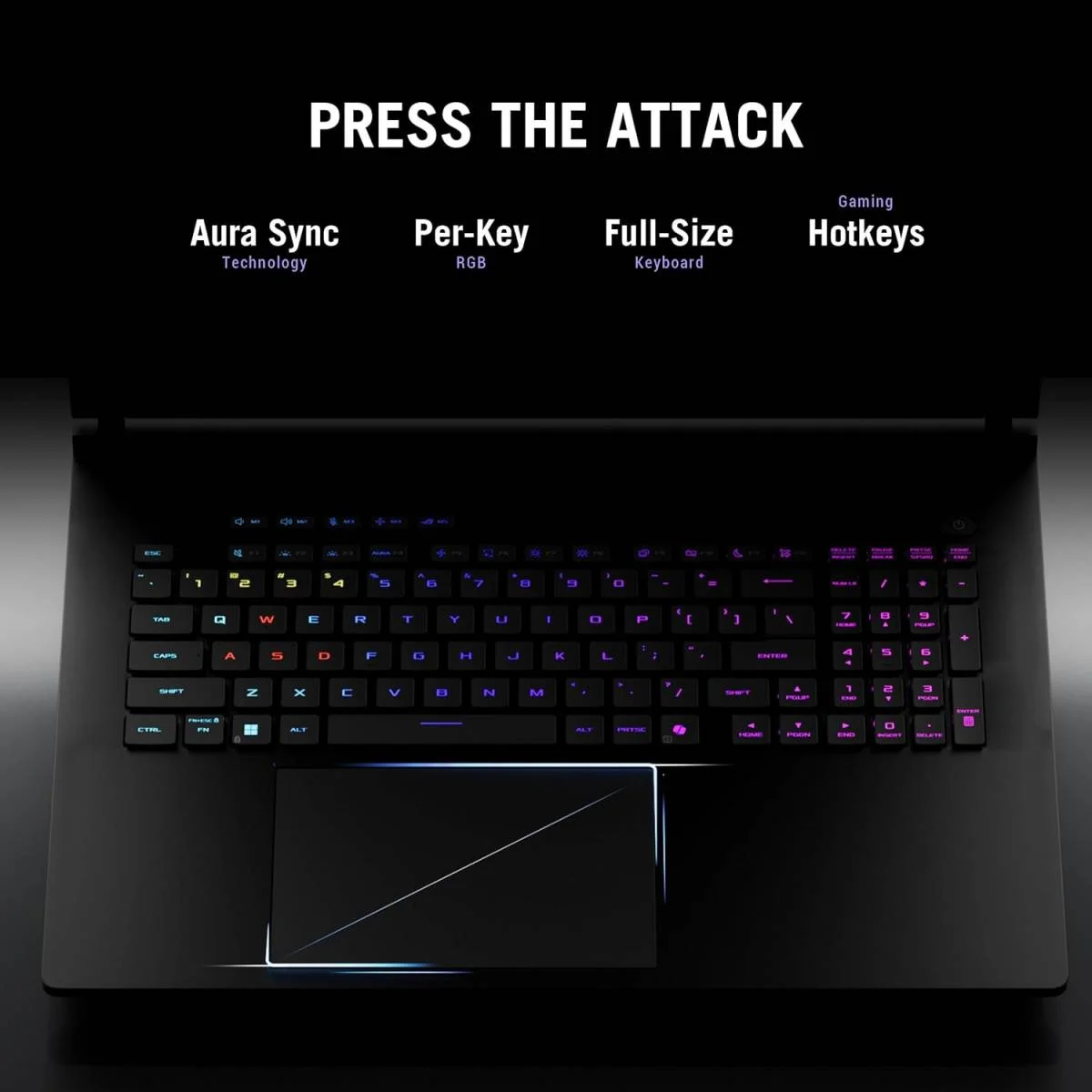 لابتوب ألعاب Asus ROG Strix SCAR G635LW-S5098 بمعالج Ultra 9 275HX وكرت RTX 5080 16GB ورام 32GB وSSD سعة 1TB وشاشة ROG Nebula مقاس 16 إنش 2.5K IPS بتردد 240Hz وWindows 11 - Thumbnail 6