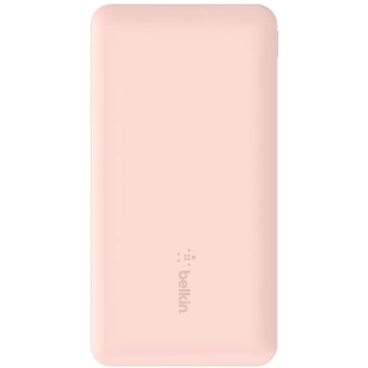 Belkin BoostCharge 3-Port 10000mAh Power Bank with USB-C and 2 USB-A Ports, 15W, Pink