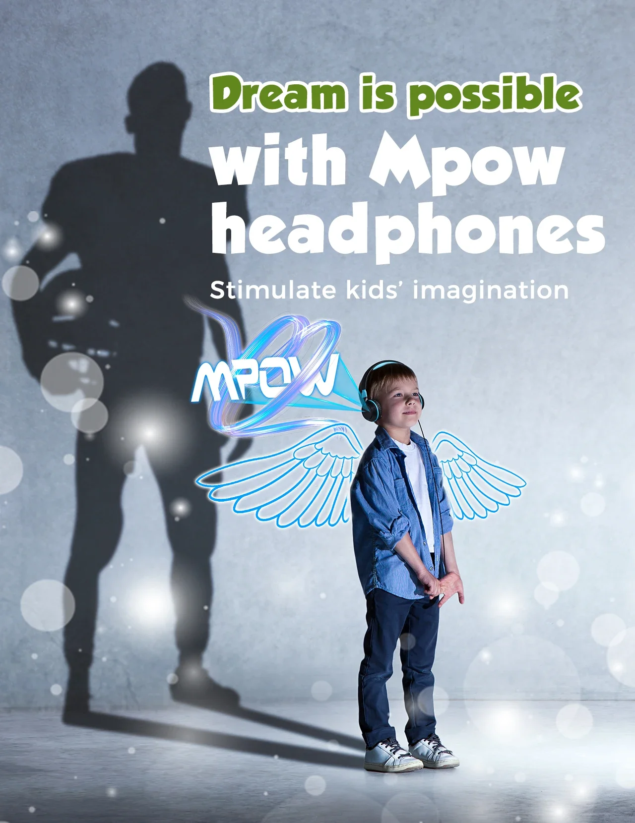 Mpow CHE1 Kids Wired Headphones with 94dB Volume Limit, Blue - Thumbnail 10