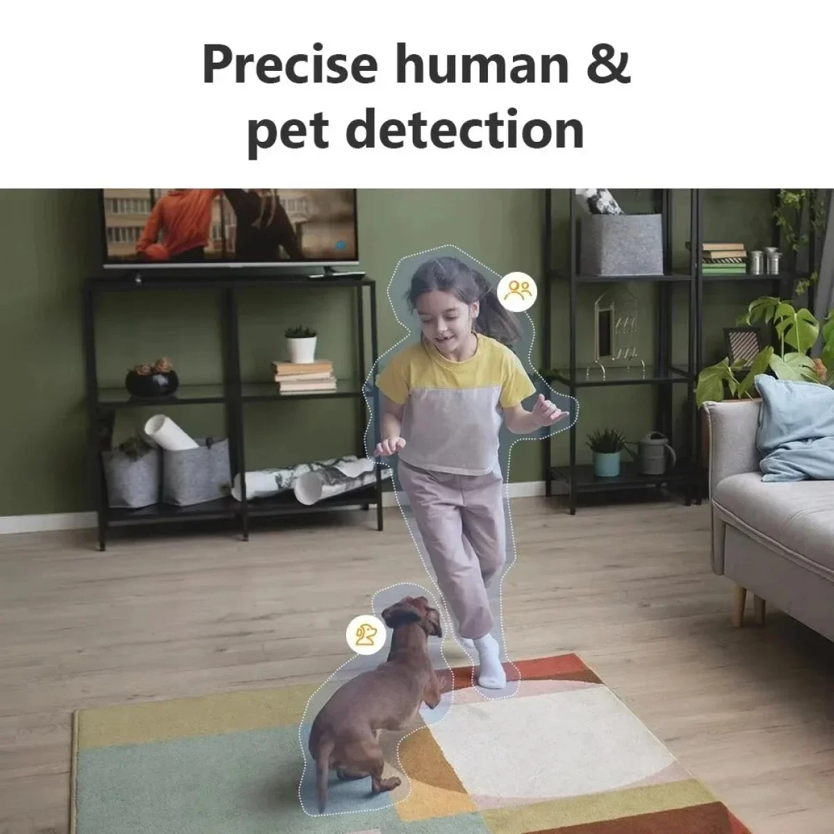 كاميرا مراقبة IMOU Ranger Dual 10MP WiFi 360 PT بعدستين مع اكتشاف الأشخاص والحيوانات الأليفة والرؤية الليلية والتحدث ثنائي الاتجاه - Image 4