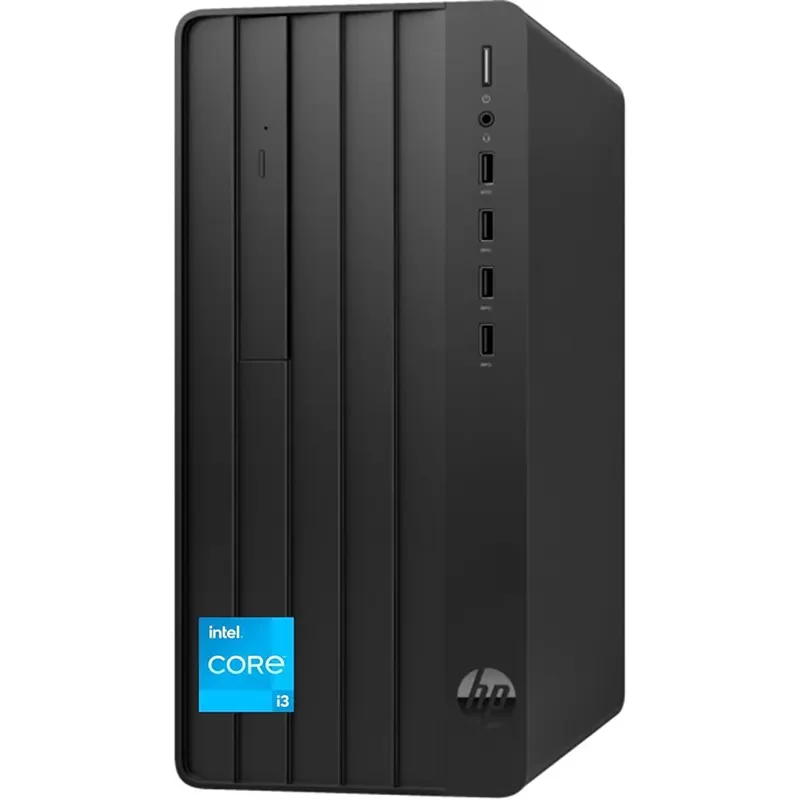 كمبيوتر مكتبي HP Pro Tower 290 G9 بمعالج Intel Core i3-13100 الجيل 13، رام 8GB DDR4، تخزين 512GB SSD، Wi-Fi 6، Bluetooth 5.3، DOS – D79SSAT