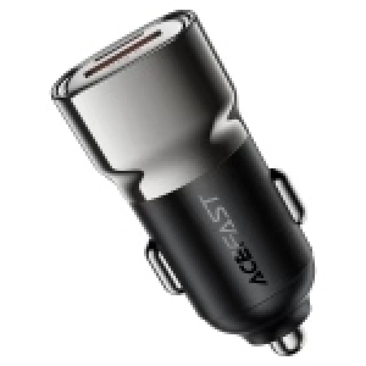 شاحن سيارة ACEFAST B20 سريع 45 واط بمنفذي USB-C وUSB-A - رمادي معدني - Thumbnail 3