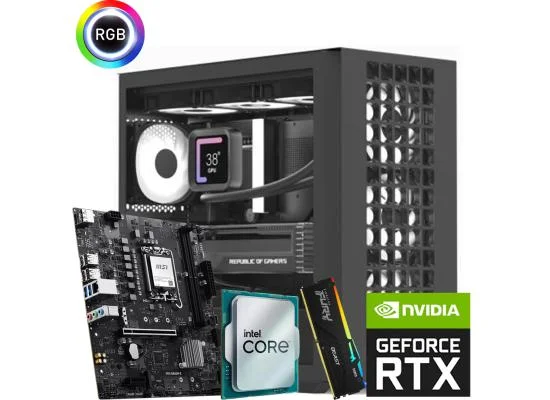 Intel Core Ultra 7 265F Gaming PC Build with RTX 5060 Ti 8GB, 16GB DDR5 RAM & 1TB NVMe SSD - Image 2