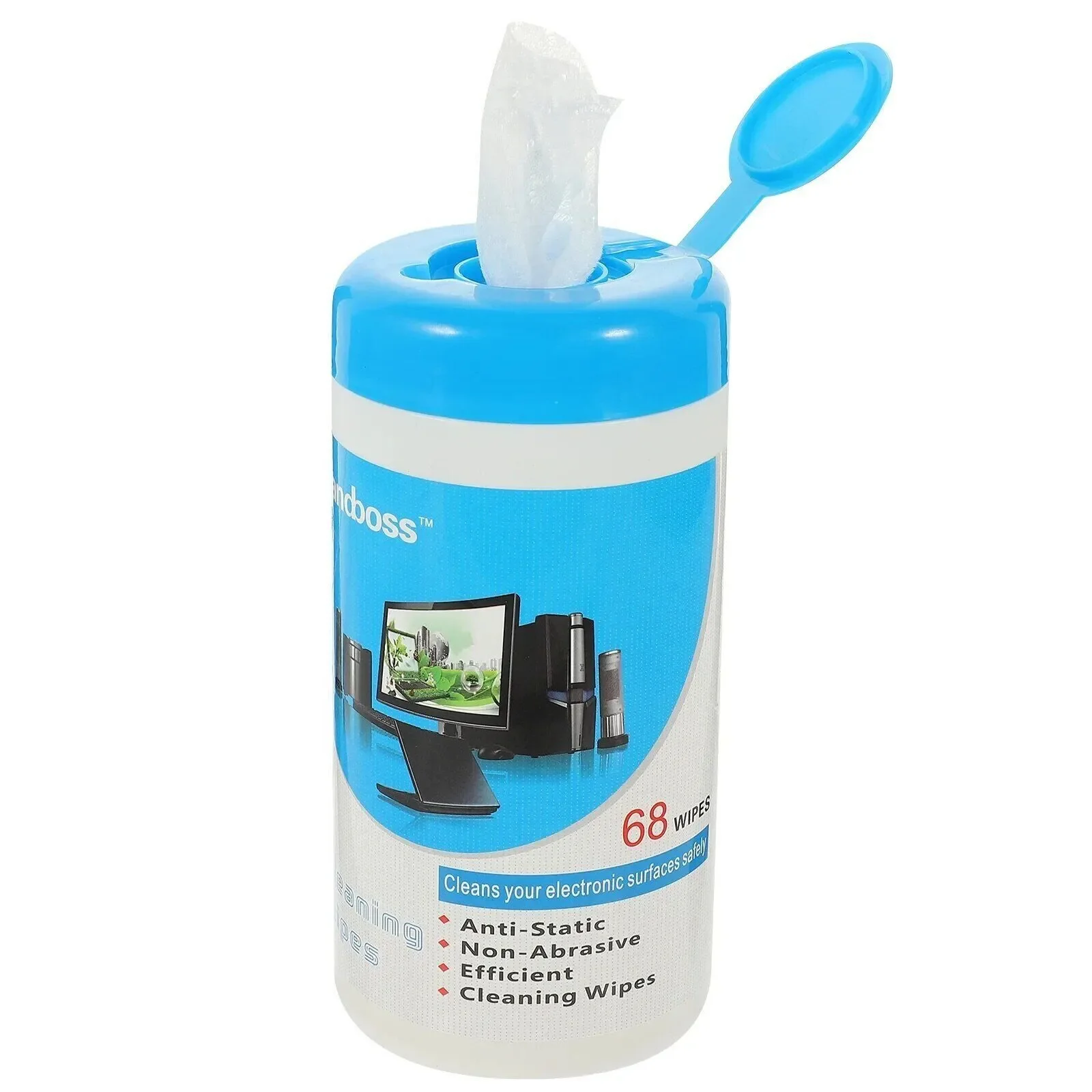HANDBOSS Screen Cleaning Wet Wipes Tissues 68PCS
