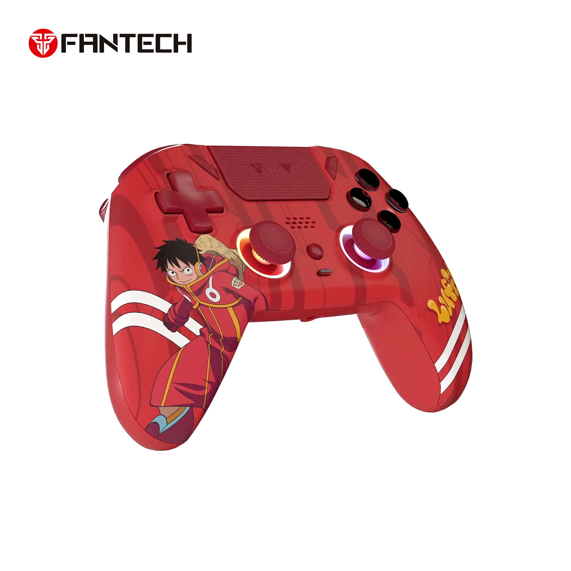 يد تحكم ألعاب Fantech NOVA PRO WGP14V2 متعددة المنصات إصدار One Piece Monkey D. Luffy Egghead - Thumbnail 5