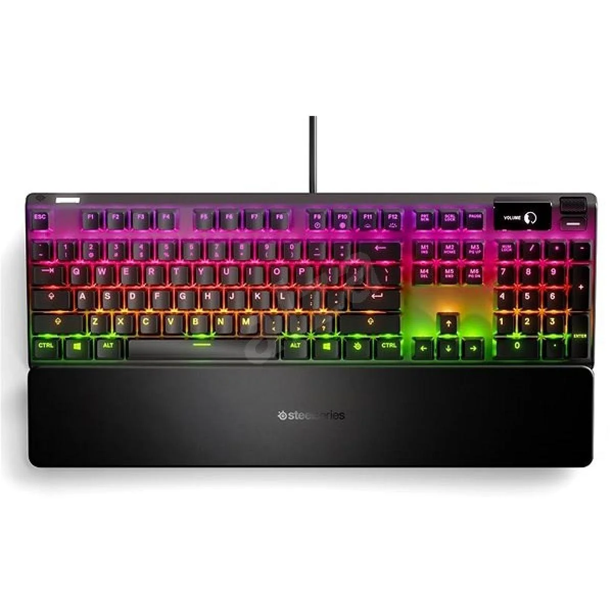 كيبورد ألعاب ميكانيكي SteelSeries Apex 7 بشاشة OLED ذكية - سويتش أحمر - Image 3