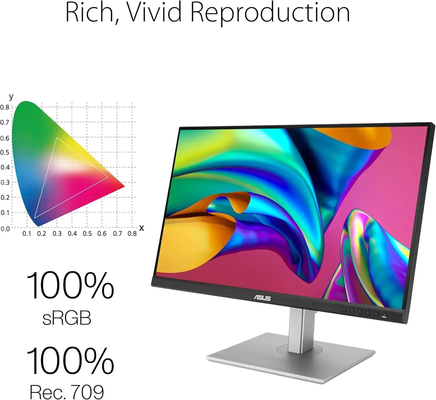 Asus ProArt PA279CV 27-inch 4K UHD Professional IPS Monitor with USB-C - Thumbnail 2