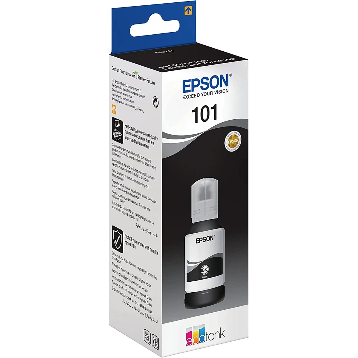 EPSON 101 EcoTank Genuine Black Ink Bottle 70 ml
