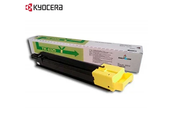 Kyocera TK8325Y Yellow Original Toner for TASKalfa 2551ci, 12,000 Pages - Image 2
