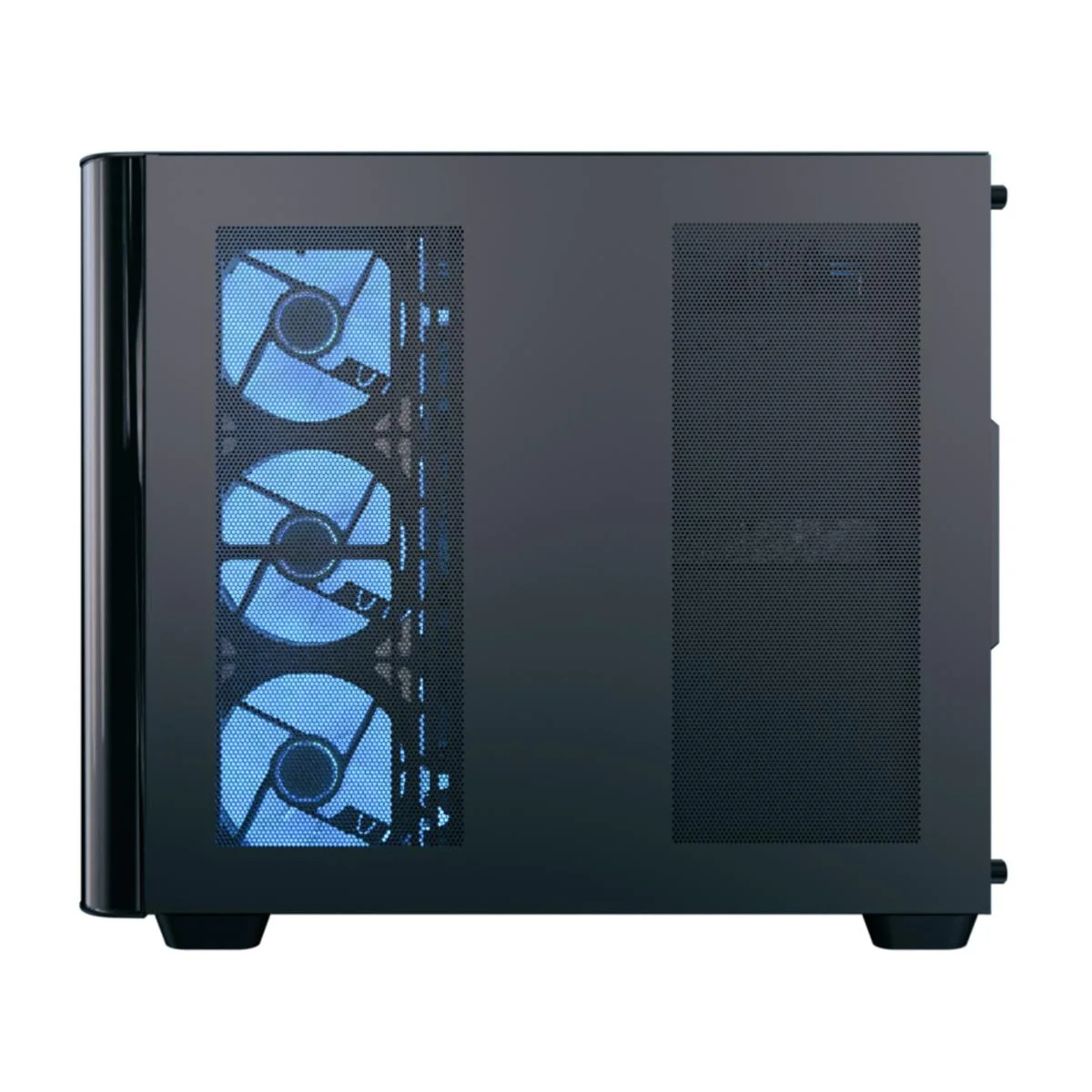 AeroCool P500C Black ARGB ATX Mid-Tower Gaming Case with 4 Mirage Fans - Image 2