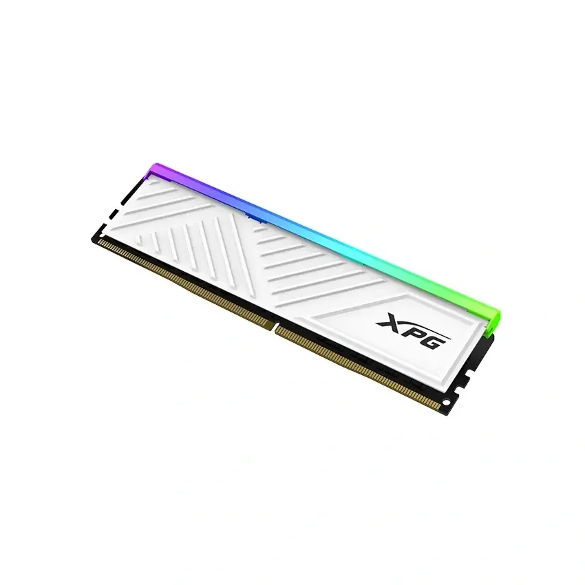 رام ADATA XPG SPECTRIX D35G سعة 8GB DDR4 بسرعة 3600MHz RGB باللون الأبيض - Thumbnail 3