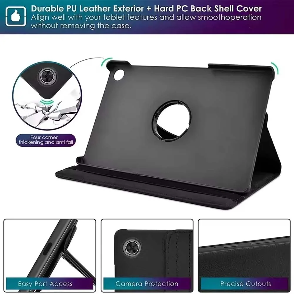 Book Cover Case for Samsung A9+ 11-Inch with 360° Stand - Image 6