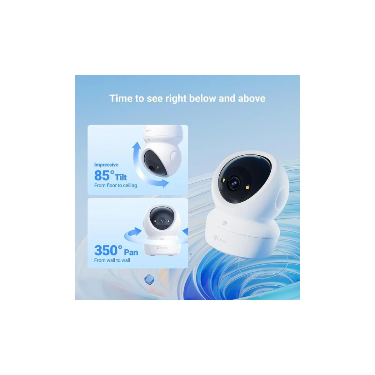 Ezviz H6c G1 3K Indoor Pan & Tilt Wi-Fi 6 Camera - Thumbnail 13
