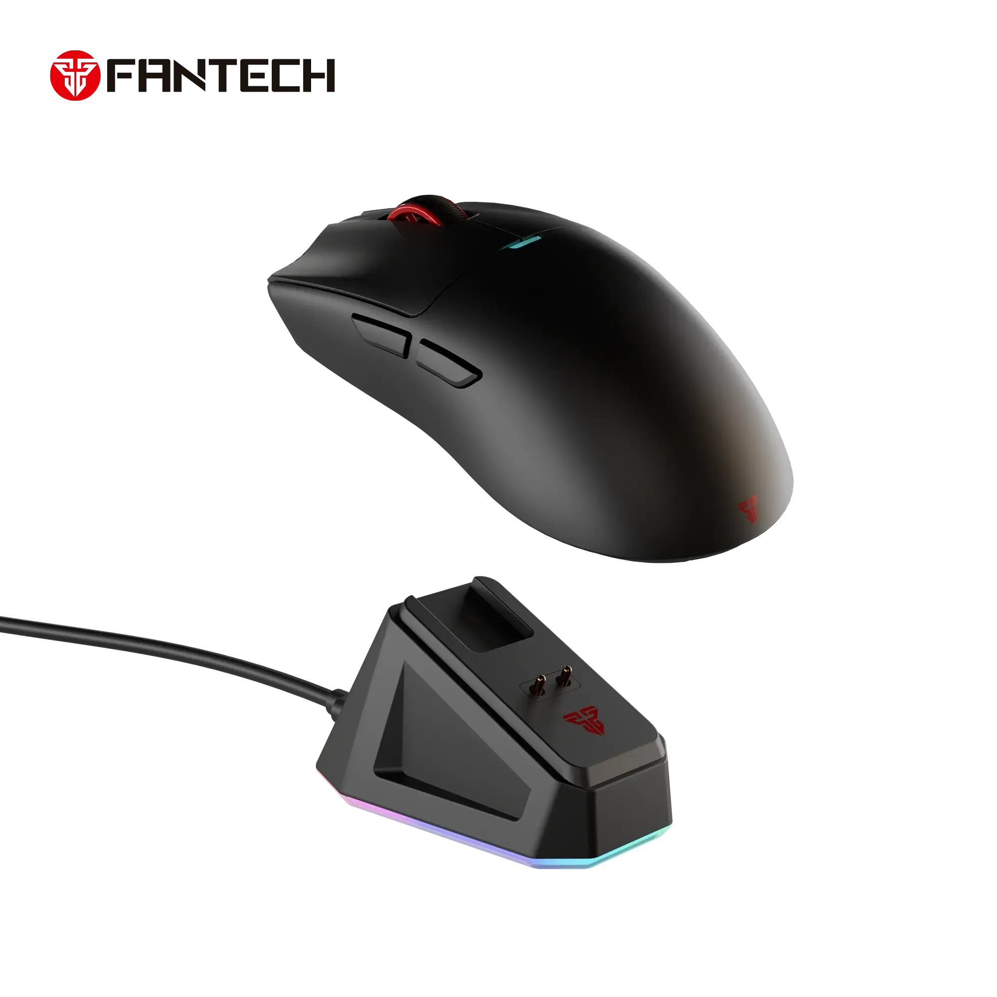 ماوس ألعاب ثلاثي الاتصال (بلوتوث + لاسلكي و سلكي) Fantech WG13P Tanto Pro مع معدل Polling 8K - Image 2
