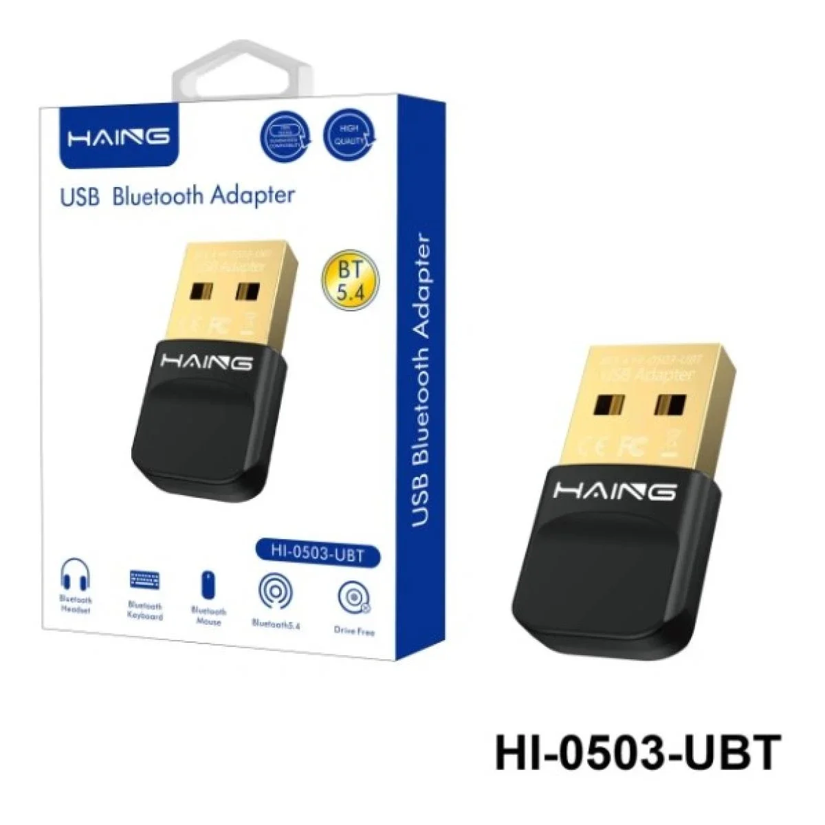 محول USB بلوتوث لاسلكي HAING HI-0503-UBT إصدار 5.4