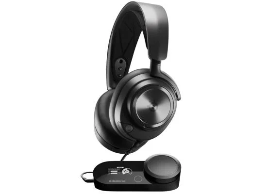 SteelSeries Arctis Nova Pro Wired Gaming Headset with High-Fidelity Audio - Black