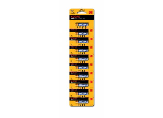 بطاريات Kodak Max Alkaline AA بجهد 1.5 فولت عبوة 10 - Thumbnail 2