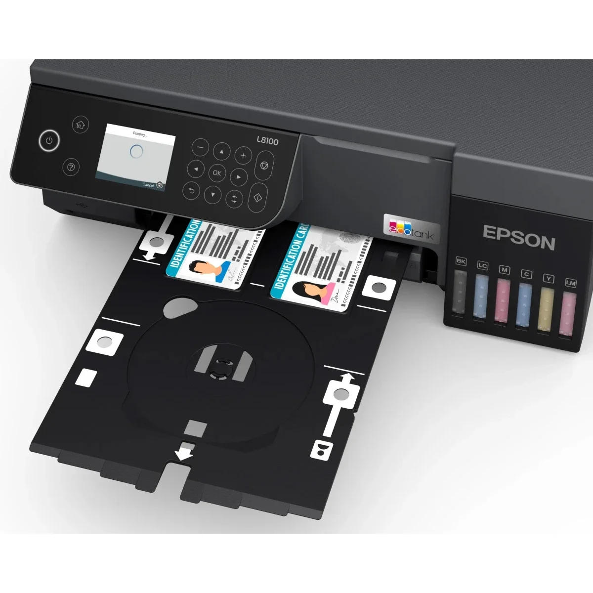 طابعة صور نافثة للحبر A4 متعددة الوظائف 3 في 1 EPSON EcoTank L8100 - Thumbnail 10