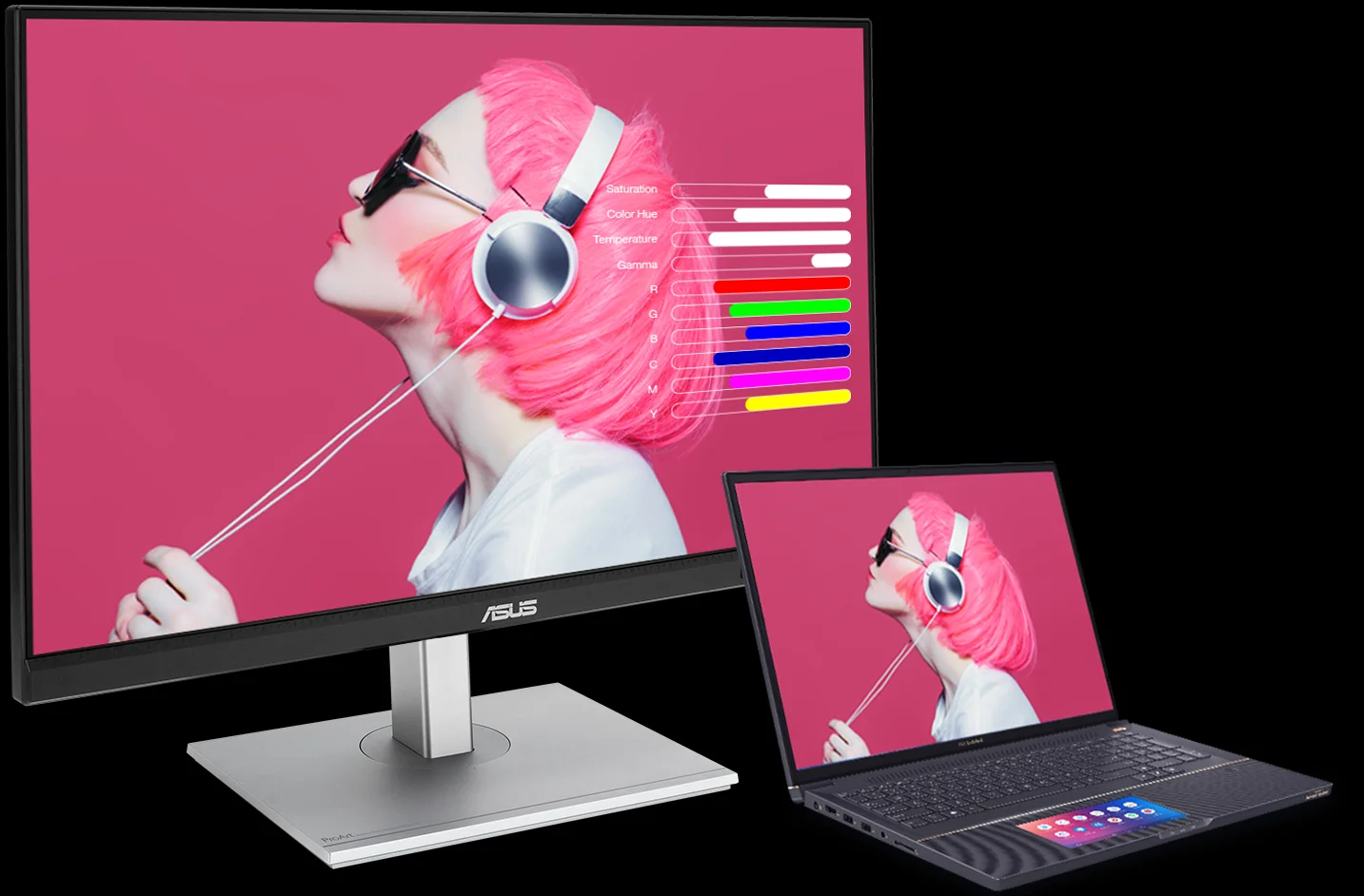 Asus PA279CV ProArt 27-Inch 4K UHD IPS Professional Monitor with USB-C 65W - Thumbnail 16