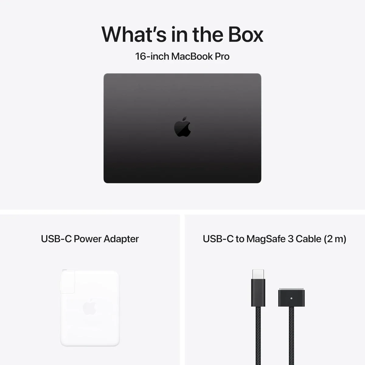 لابتوب Apple MacBook Pro 16 (2024) M4 Pro سعة 512GB وذاكرة 48GB مع معالج 14-core CPU ورسوميات 20-core GPU وشاشة Liquid Retina XDR 120Hz لون Space Black - Image 3