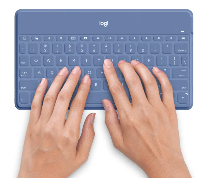 كيبورد Logitech Keys-To-Go لاسلكي بتقنية Bluetooth لأجهزة iPad وiPhone وApple TV - Thumbnail 11