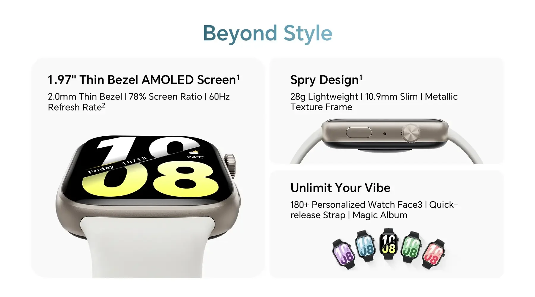 HONOR Watch X5i Smartwatch with 1.97-inch AMOLED Display, Bluetooth Calling, Black - Thumbnail 9