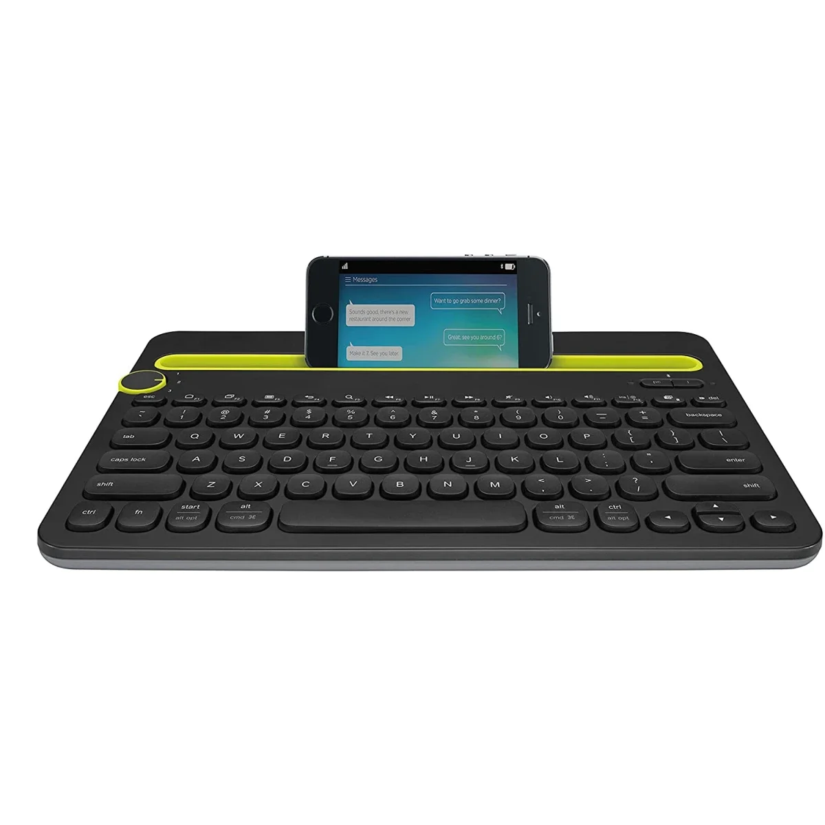 Logitech K480 Bluetooth Multi-Device Keyboard for Computers, Tablets & Smartphones - English Only - Thumbnail 6