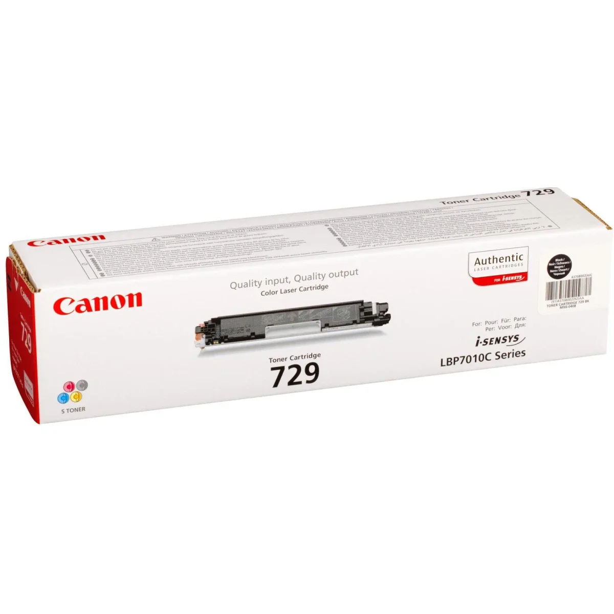 Canon EP-729B Original Black Toner Cartridge
