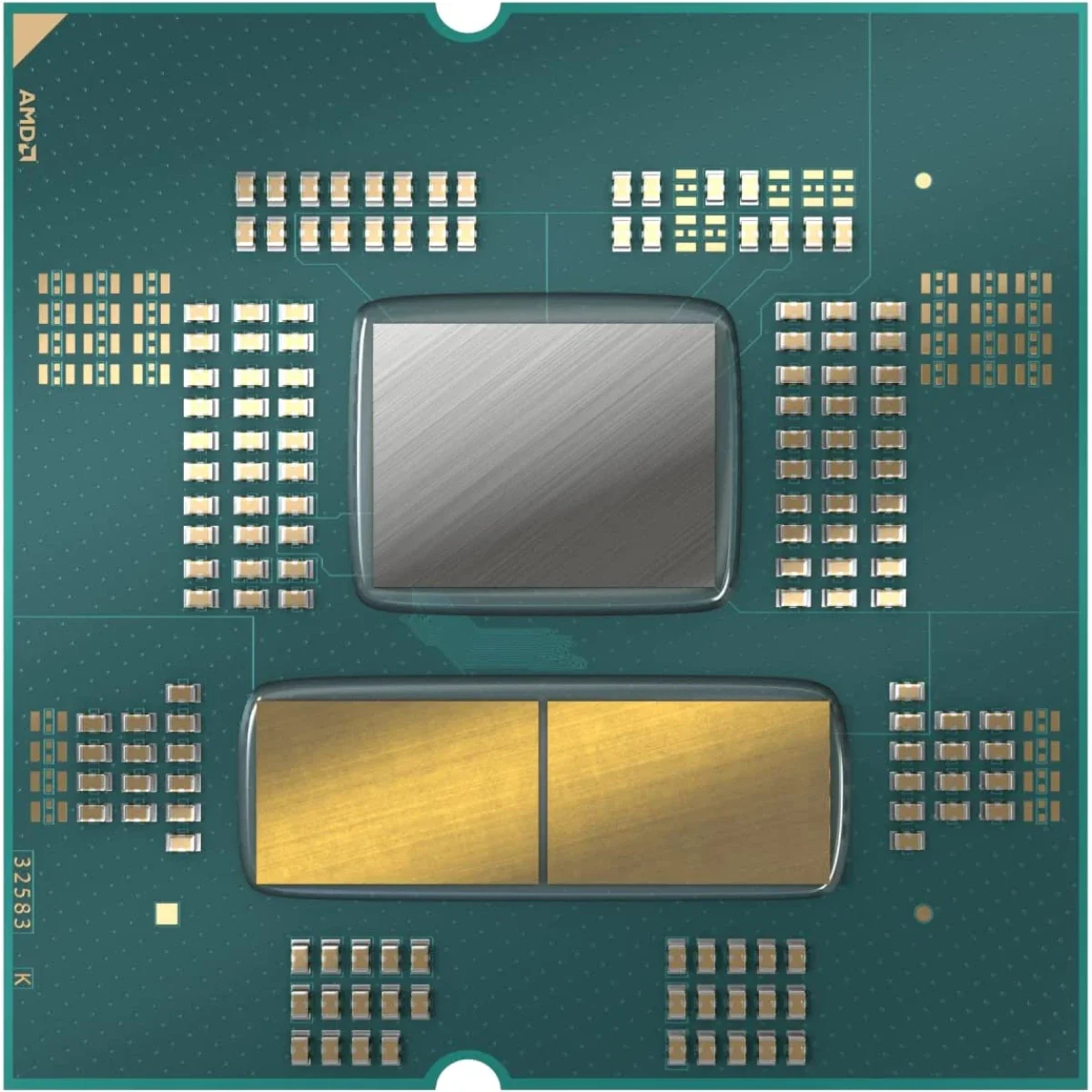 معالج مكتبي AMD Ryzen 7 7800X3D بمقبس AM5 إصدار Tray - Thumbnail 3