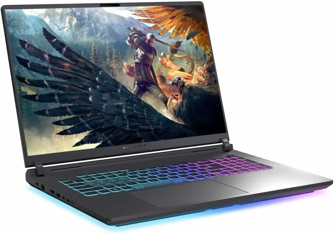 لابتوب ألعاب Asus ROG Strix G18 بمعالج Intel Core Ultra 9 275HX وكرت RTX 5070 Ti وشاشة 18 إنش 2.5K IPS 240Hz وذاكرة 16GB و1TB SSD - Image 4