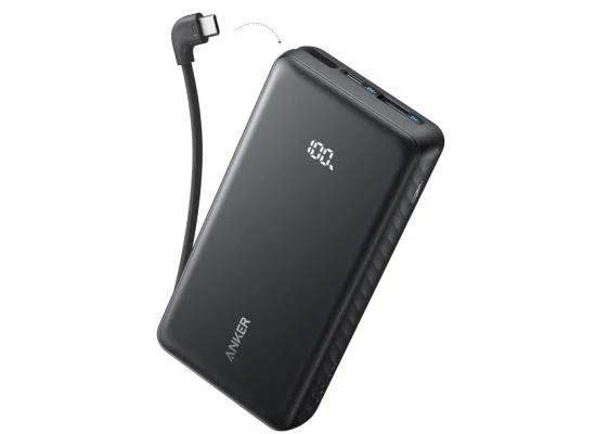 Anker Zolo 20,000mAh 22.5W USB-C Power Bank with Built-In Cable - Image 5