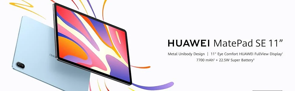 جهاز لوحي HUAWEI MatePad SE 11 (2025) مقاس 11.0 إنش WiFi، رام 8GB، سعة 128GB، أزرق - Thumbnail 10