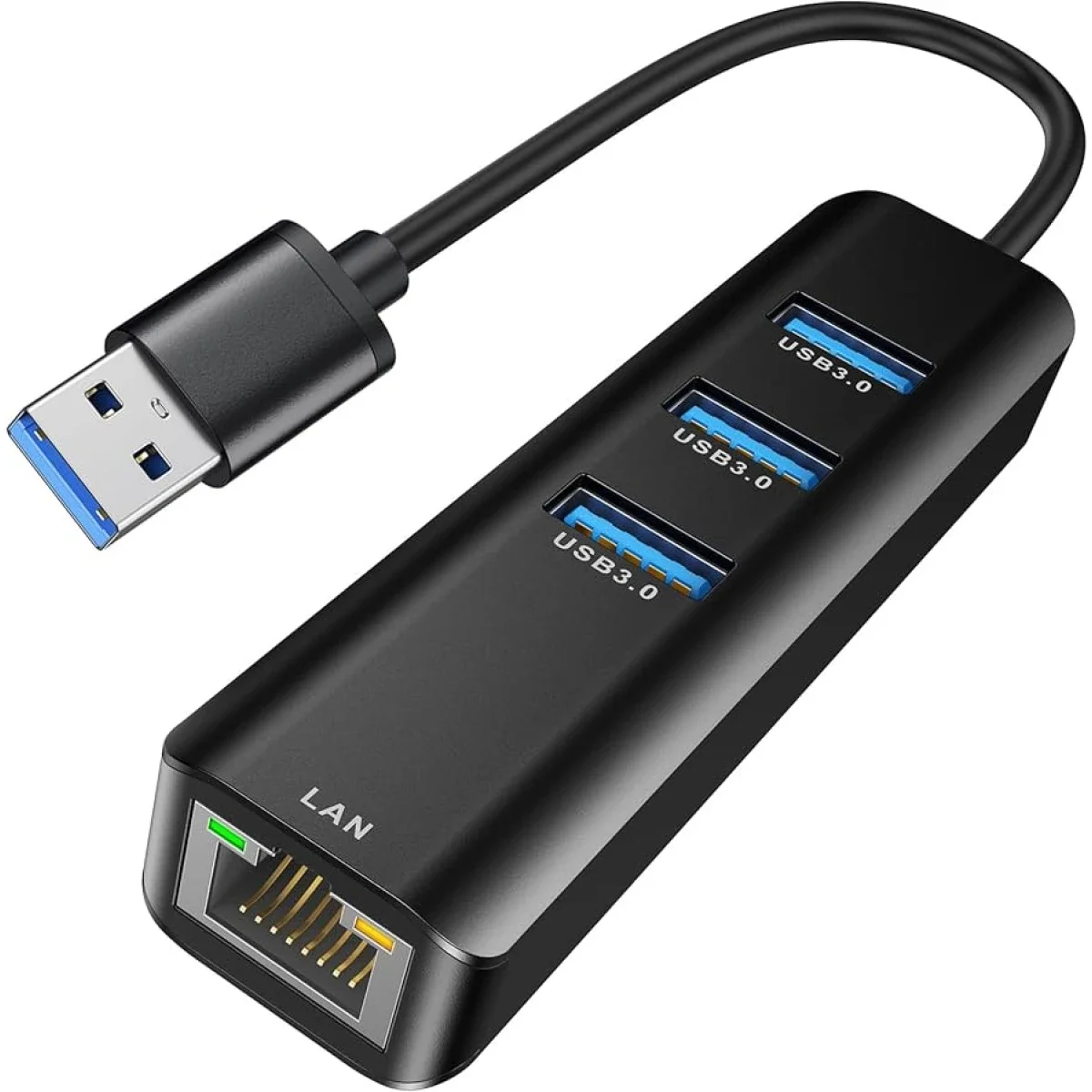 CHINA USB 3.0 to Ethernet Adapter with 3 USB 3.0 Ports