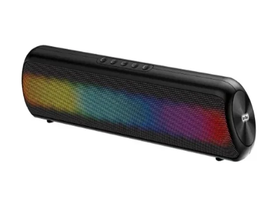 GO-DES GD-SP90 RGB LED Wireless Speaker with Bluetooth, TF Card & 3.5mm AUX - Black - Image 5
