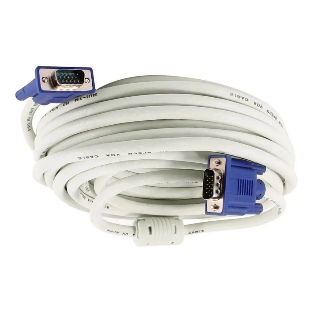 كيبل Intex VGA بطول 10 متر، 15 سن ذكر إلى ذكر