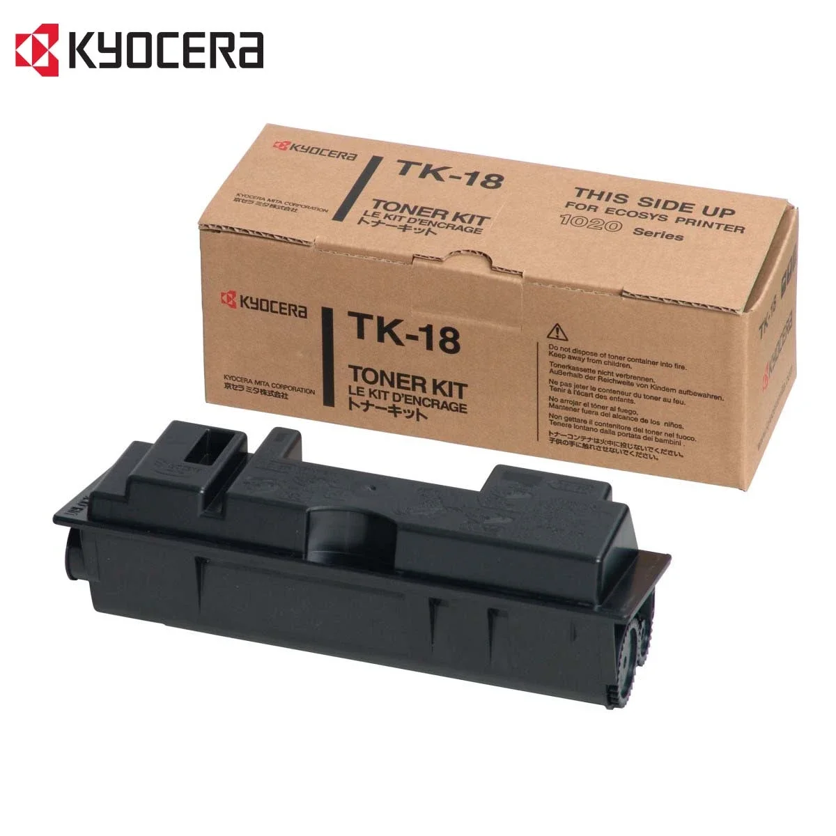 Kyocera 1020 Original Black Toner Cartridge TK18
