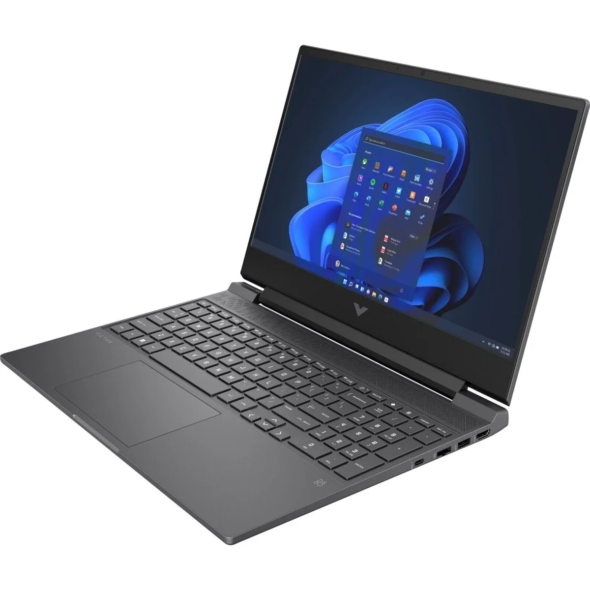 HP Victus 15-fb3023ne Gaming Laptop 15.6-inch FHD 144Hz Ryzen 7 7445HS RTX 4050 16GB RAM 512GB SSD Mica Silver - Thumbnail 3